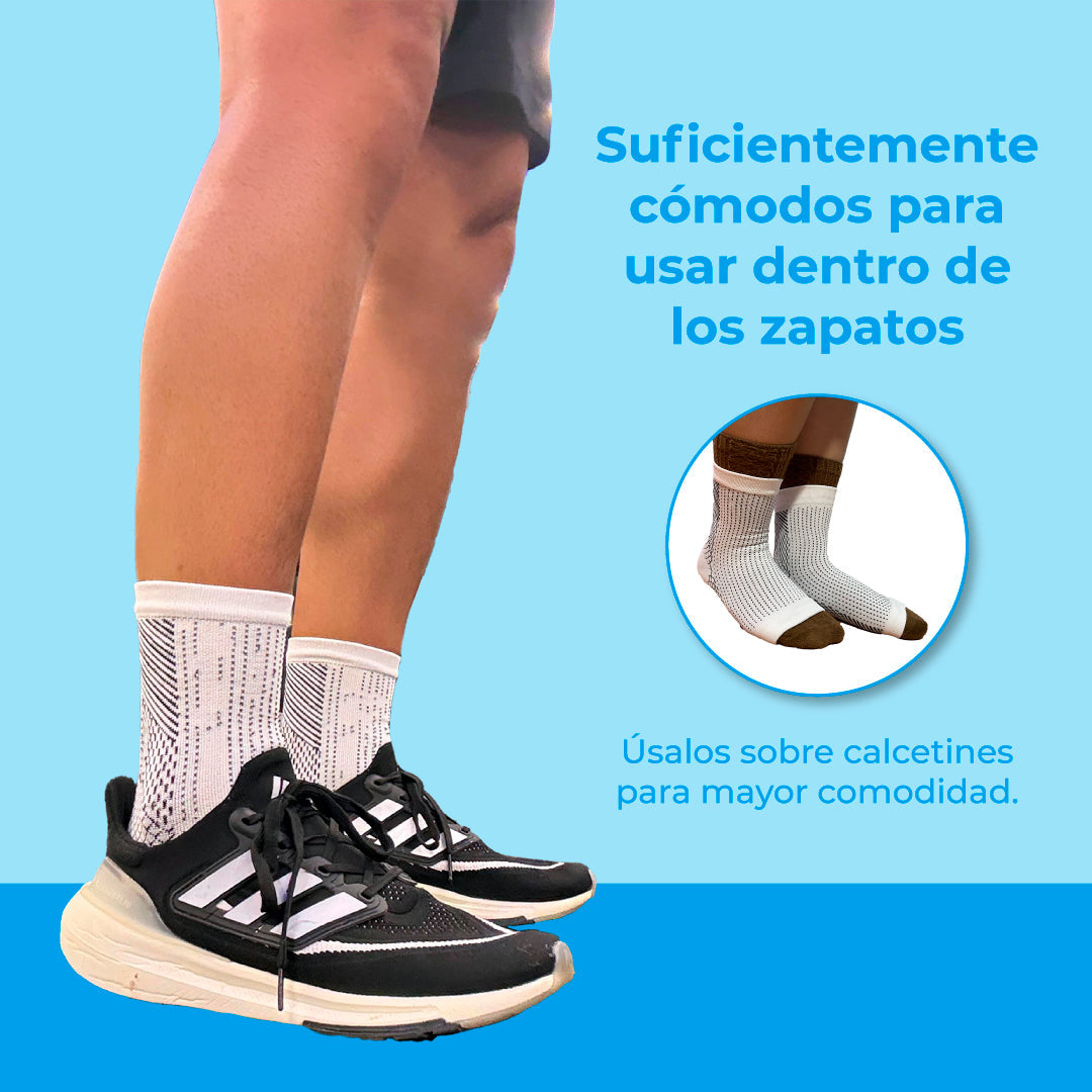 Calcetines de Alivio Rápido para Pies Hinchados y Adoloridos – Tecnología de Neuro-Compresión para un Descanso Instantáneo