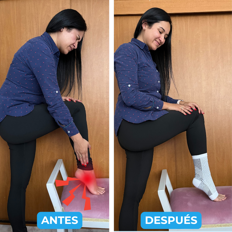 Calcetines de Alivio Rápido para Pies Hinchados y Adoloridos – Tecnología de Neuro-Compresión para un Descanso Instantáneo